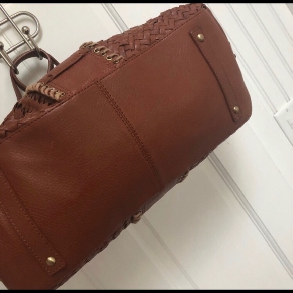 Cole Haan Village Weave F06 Leather Carry All - Picture 5 of 5